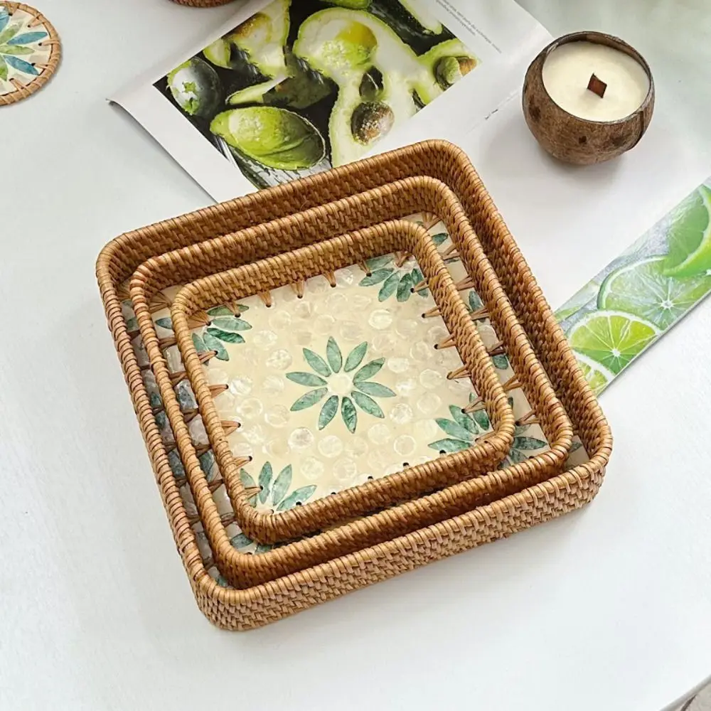 3pcs Kitchen Organizer Vine Woven Fruit Tray Colorful Handmade Jewelry Storage Tray Stackable Reusable Square Tray Food
3pcs Kitchen Organizer Vine Woven Fruit Tray Colorful Handmade Jewelry Storage Tray Stackable Reusable Square Tray Food