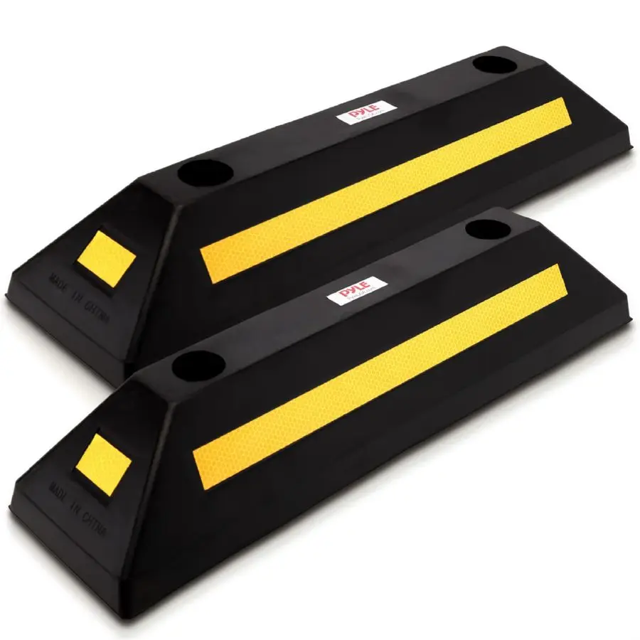 2Pack Heavy Duty Rubber Wheel Stops for Garage Parking Durable, HighVisibility Tire Blocks for Cars, Trucks, Vans, RVs, Trailers
2Pack Heavy Duty Rubber Wheel Stops for Garage Parking Durable, HighVisibility Tire Blocks for Cars, Trucks, Vans, RVs, Trailers