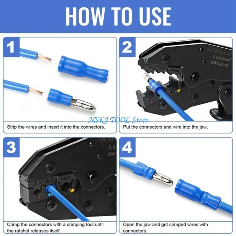 L8RC 200pcs Wire Connector set with Male/Female Terminals Home Electrical Connector set with Storage for Circuit Connection
L8RC 200pcs Wire Connector set with Male/Female Terminals Home Electrical Connector set with Storage for Circuit Connection