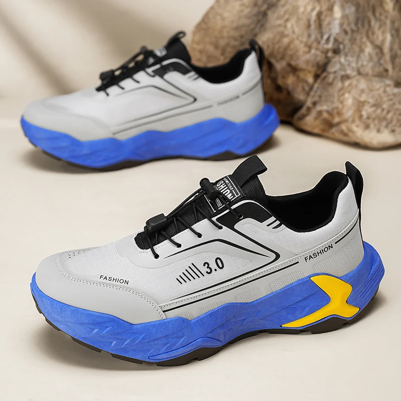 Новая высококачественная, износостойкая, противоскользящая и дышащая повседневная спортивная обувь для мужчин с большим размером и цветными ремнями.
Новая высококачественная, износостойкая, противоскользящая и дышащая повседневная спортивная обувь для мужчин с большим размером и цветными ремнями.