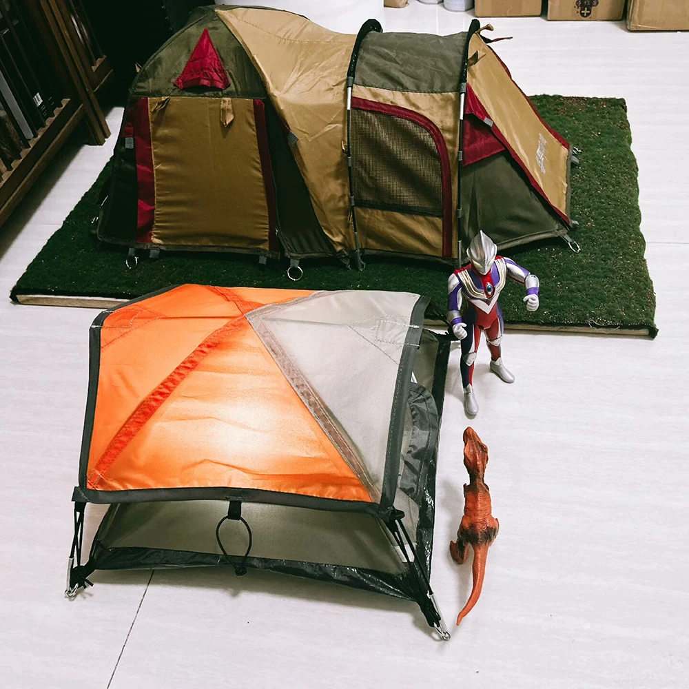 Simulated Mini Camping Tent Decoration for 1/10 RC Crawler Car TRX4 Defender Bronco AXIAL SCX10 RC4WD D90 Tank 300 Chevrolet
Simulated Mini Camping Tent Decoration for 1/10 RC Crawler Car TRX4 Defender Bronco AXIAL SCX10 RC4WD D90 Tank 300 Chevrolet
