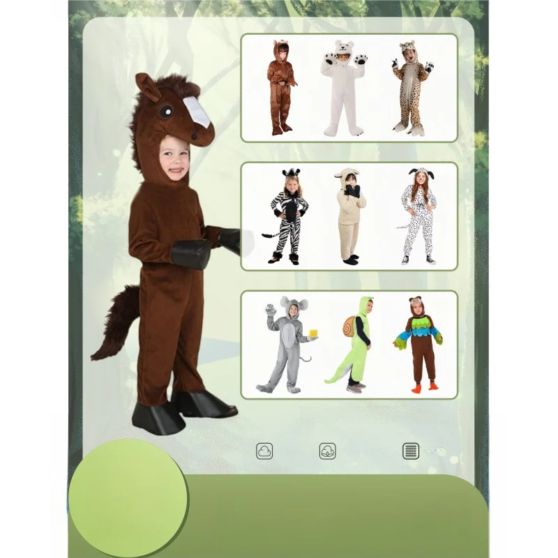 2026 New Halloween Children's Performance Costume Animal Pajama Party Role-playing Clothes Boy's Outfit Stage Performance
2026 New Halloween Children's Performance Costume Animal Pajama Party Role-playing Clothes Boy's Outfit Stage Performance