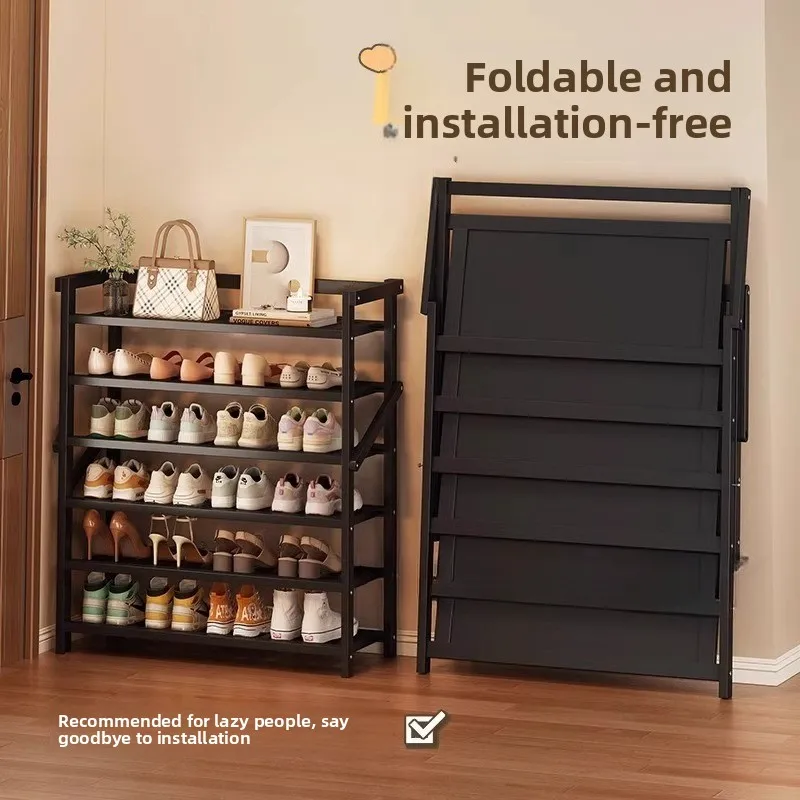 Firm Folding shoe rack, free installation storage at home door, shoe cabinet foldable multi-layer storage rack
Firm Folding shoe rack, free installation storage at home door, shoe cabinet foldable multi-layer storage rack