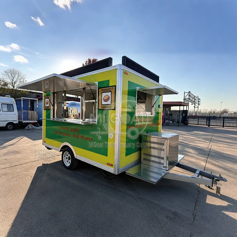 Factory Direct Food Trailer for Mobile Catering Business with Complete Kitchen Customizable Design for Business Use
Factory Direct Food Trailer for Mobile Catering Business with Complete Kitchen Customizable Design for Business Use