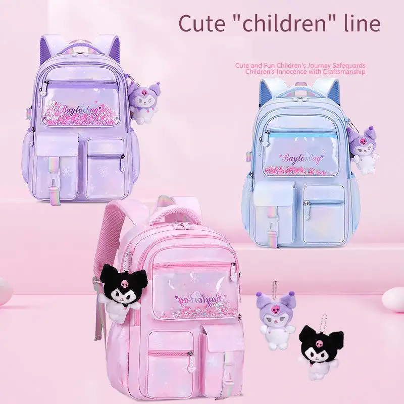 Sanrio Backpack Hellokitty Backpack Kuromi Kawaii Anime Student Backpack My Melody Cartoon Large Capacity Bag Christmas Gift 
Sanrio Backpack Hellokitty Backpack Kuromi Kawaii Anime Student Backpack My Melody Cartoon Large Capacity Bag Christmas Gift