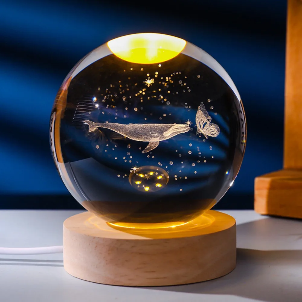 3D Crystal Lights Lamp Glowing Planetary Galaxy Night Light Crystal Ball Night Lights Bedside Light Home Decor Christmas Gift
3D Crystal Lights Lamp Glowing Planetary Galaxy Night Light Crystal Ball Night Lights Bedside Light Home Decor Christmas Gift