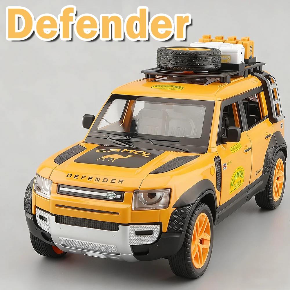 1:24 Land Rover Defender LAND CRUISER LC80, литые под давлением автомобильные игрушки из сплава, модели переднего колеса, рулевое управление, звуковые световые автомобили, популярные украшения
1:24 Land Rover Defender LAND CRUISER LC80, литые под давлением автомобильные игрушки из сплава, модели переднего колеса, рулевое управление, звуковые световые автомобили, популярные украшения