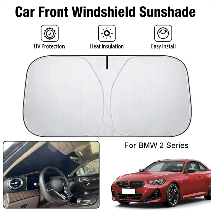 Foldable Car Windshield Sun Shade UV Block Heat Insulation For BMW 2 Series Interior Protection Accessories
Foldable Car Windshield Sun Shade UV Block Heat Insulation For BMW 2 Series Interior Protection Accessories