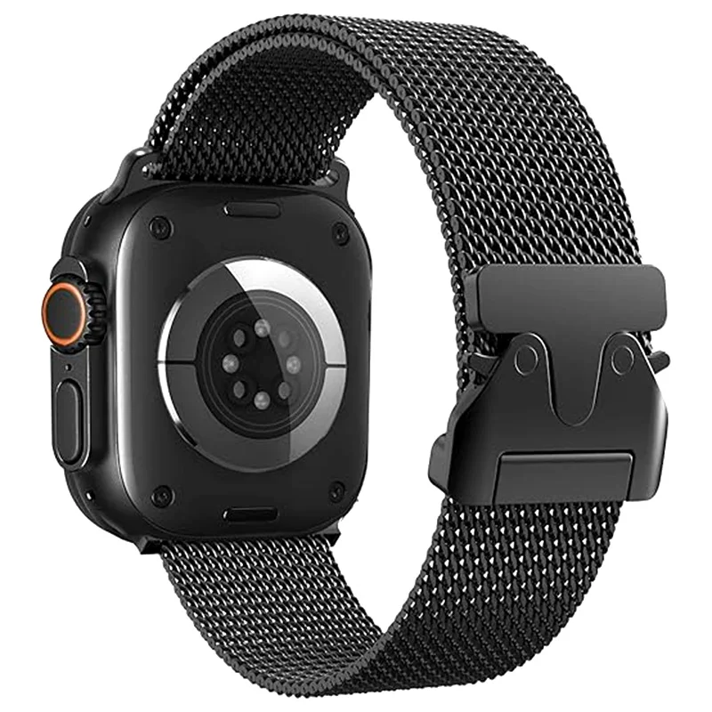 Milanese Loop Strap For Apple Watch Band Ultra 3 2 49mm 46 45 44 41 38 42 Stainless Steel Metal for iWatch Series 11 10 9 8 7 6
Milanese Loop Strap For Apple Watch Band Ultra 3 2 49mm 46 45 44 41 38 42 Stainless Steel Metal for iWatch Series 11 10 9 8 7 6