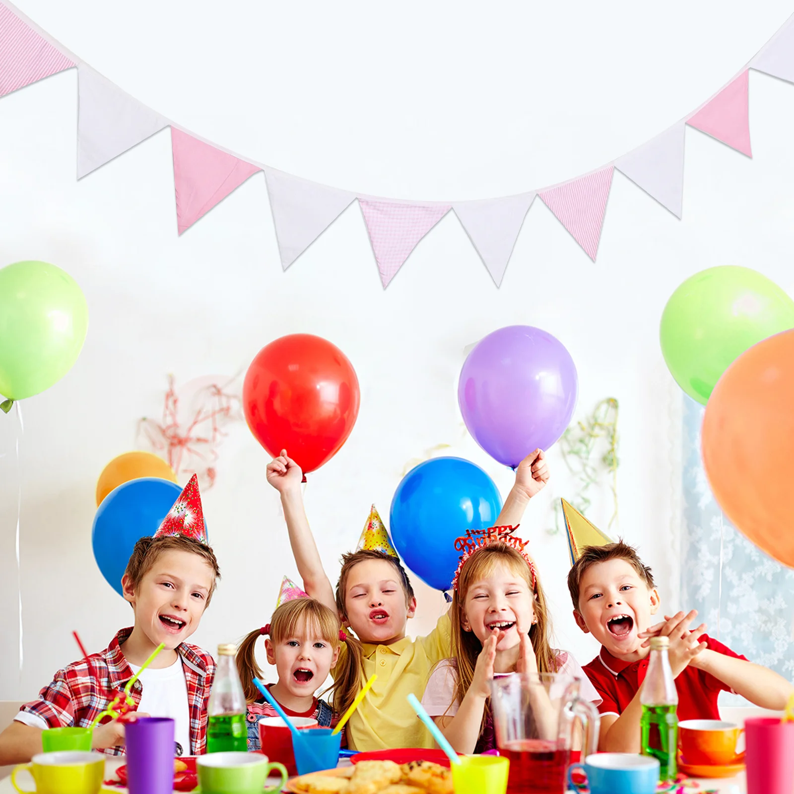 1Pcs Cotton Triangle Flags Hanging Decoration Bunting Banner Washable Fabric Party Birthday Wedding Ceremony Outdoor Festival
1Pcs Cotton Triangle Flags Hanging Decoration Bunting Banner Washable Fabric Party Birthday Wedding Ceremony Outdoor Festival