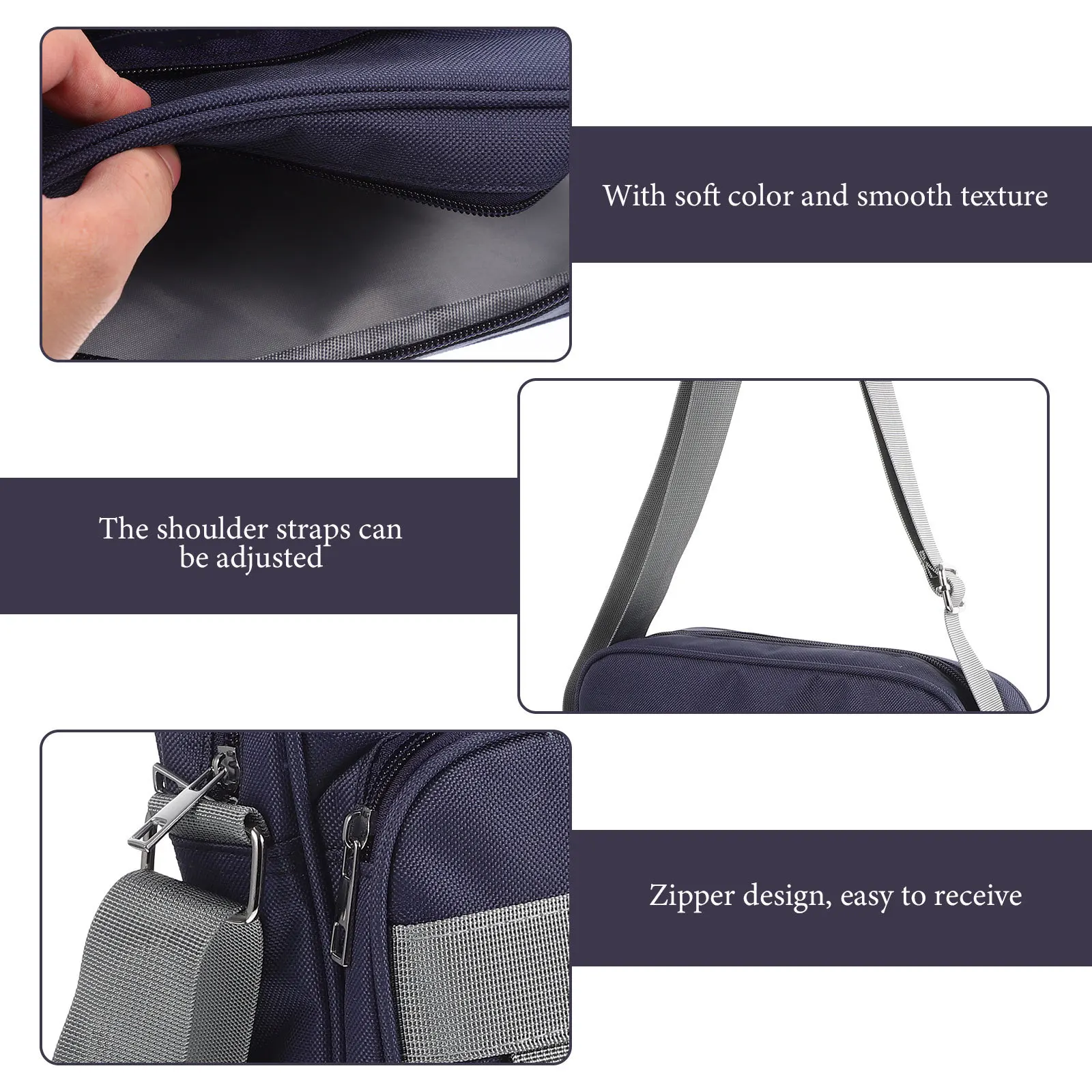 Soft Fabric Student Crossbody Messenger Bag Large Capacity Shoulder Tote Casual Stylish School Handbag for Everyday Use
Soft Fabric Student Crossbody Messenger Bag Large Capacity Shoulder Tote Casual Stylish School Handbag for Everyday Use