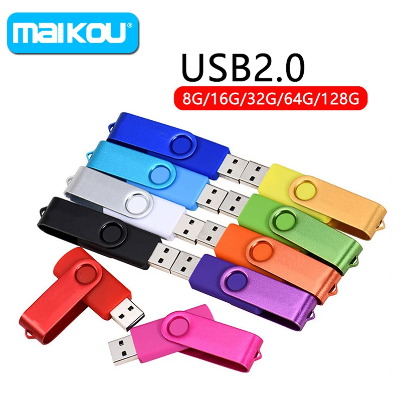 Fashion Rotatable USB 2.0 Flash Drive 32GB Colorful high speed 16GB 8GB memory Stick Flash disk Pen Drive
Fashion Rotatable USB 2.0 Flash Drive 32GB Colorful high speed 16GB 8GB memory Stick Flash disk Pen Drive