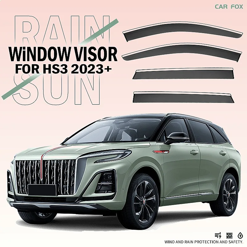 For Hongqi E-HS3 2018-2023 Car Window Visor Rain Sun Shade Side Window Awning Windshield Auto Accessories
For Hongqi E-HS3 2018-2023 Car Window Visor Rain Sun Shade Side Window Awning Windshield Auto Accessories