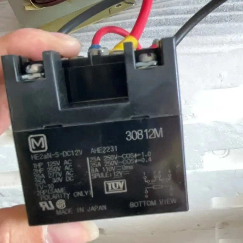 Детали для комбинированного цементного резистора HOPPY HP-T3011 40F 22 евро K30812M Реле HE2aN-S-DC 12V
Детали для комбинированного цементного резистора HOPPY HP-T3011 40F 22 евро K30812M Реле HE2aN-S-DC 12V