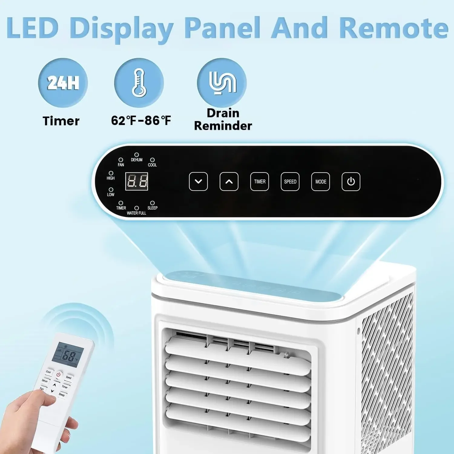 (XMSJ) Портативные кондиционеры 8000 БТЕ, портативный блок переменного тока 3-в-1 для помещений до 350 кв. футов, мини-кондиционер для спальни
(XMSJ) Портативные кондиционеры 8000 БТЕ, портативный блок переменного тока 3-в-1 для помещений до 350 кв. футов, мини-кондиционер для спальни