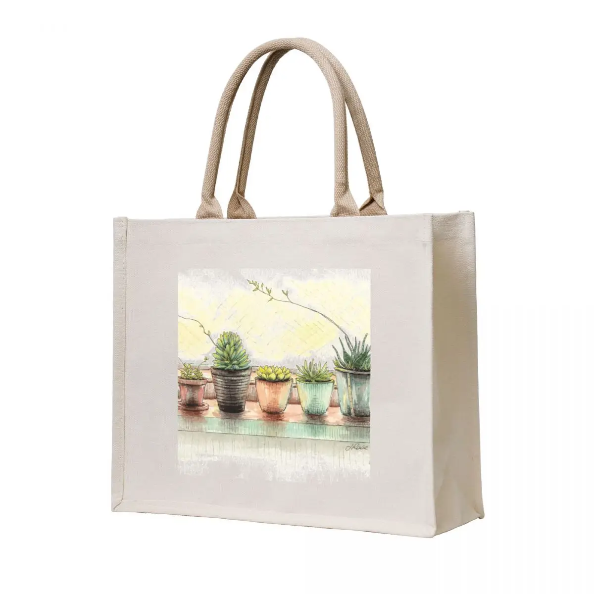 Succulents, Still Life Tote Bag Reusable bags Canvas bag Portable shopping bag personalized tote
Succulents, Still Life Tote Bag Reusable bags Canvas bag Portable shopping bag personalized tote