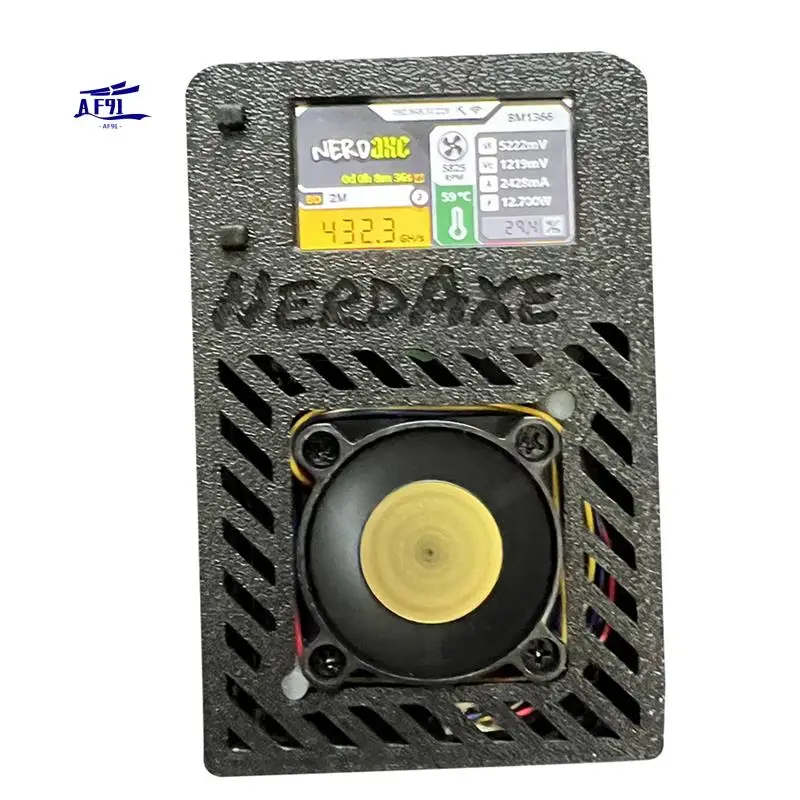 AF91-Nerdaxe Miner Nerdminer с дисплеем S19XP BM1366 500Gh/S ASIC Bitaxe Bitcoin Micro-Miner Лотерейный майнер BR PLUG
AF91-Nerdaxe Miner Nerdminer с дисплеем S19XP BM1366 500Gh/S ASIC Bitaxe Bitcoin Micro-Miner Лотерейный майнер BR PLUG