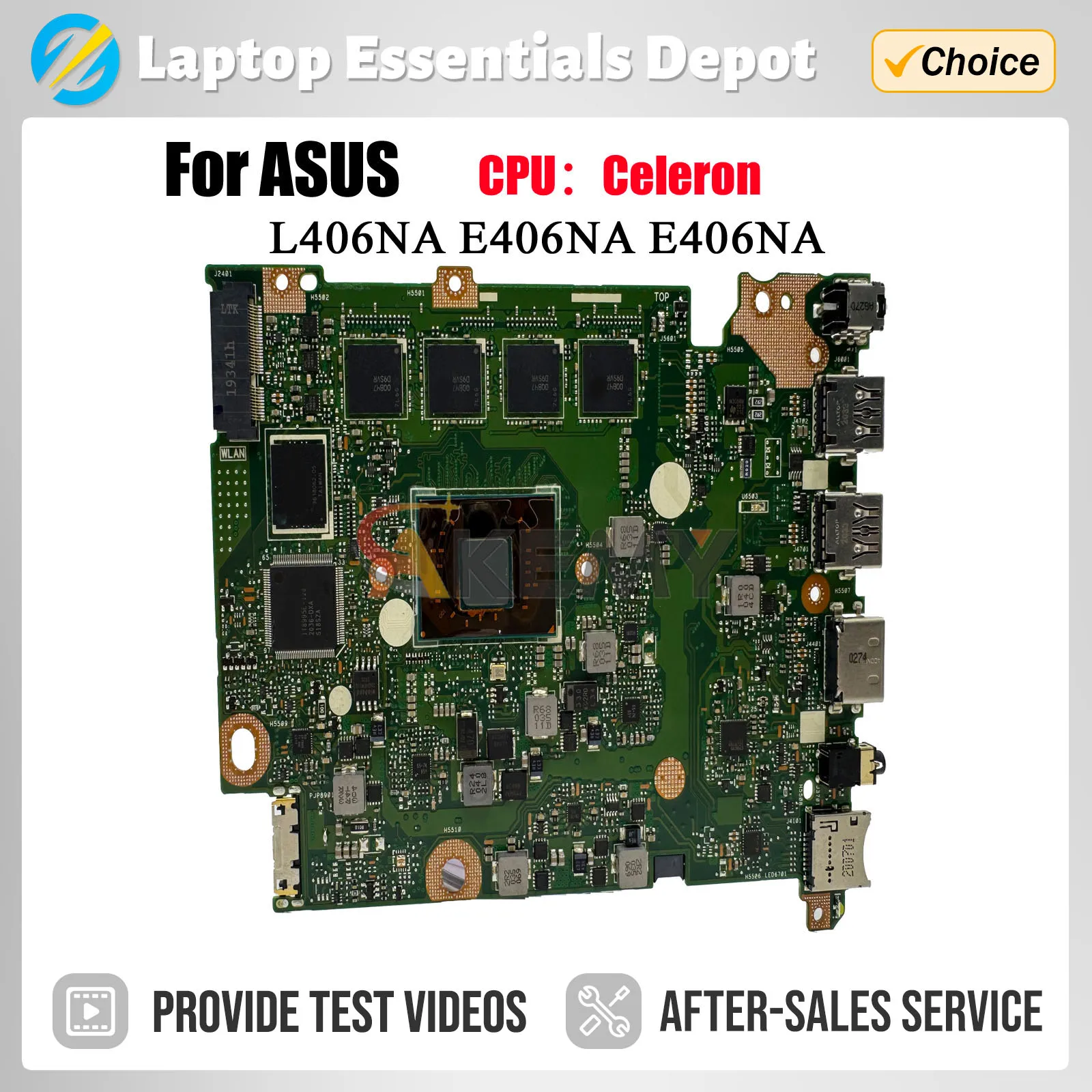 E406NA and N3350 CPU 4GB-RAM 64GB-SSD Computer Mainboard Suitable For ASUS E406 E406N Laptop Motherboard 100% Test
E406NA and N3350 CPU 4GB-RAM 64GB-SSD Computer Mainboard Suitable For ASUS E406 E406N Laptop Motherboard 100% Test