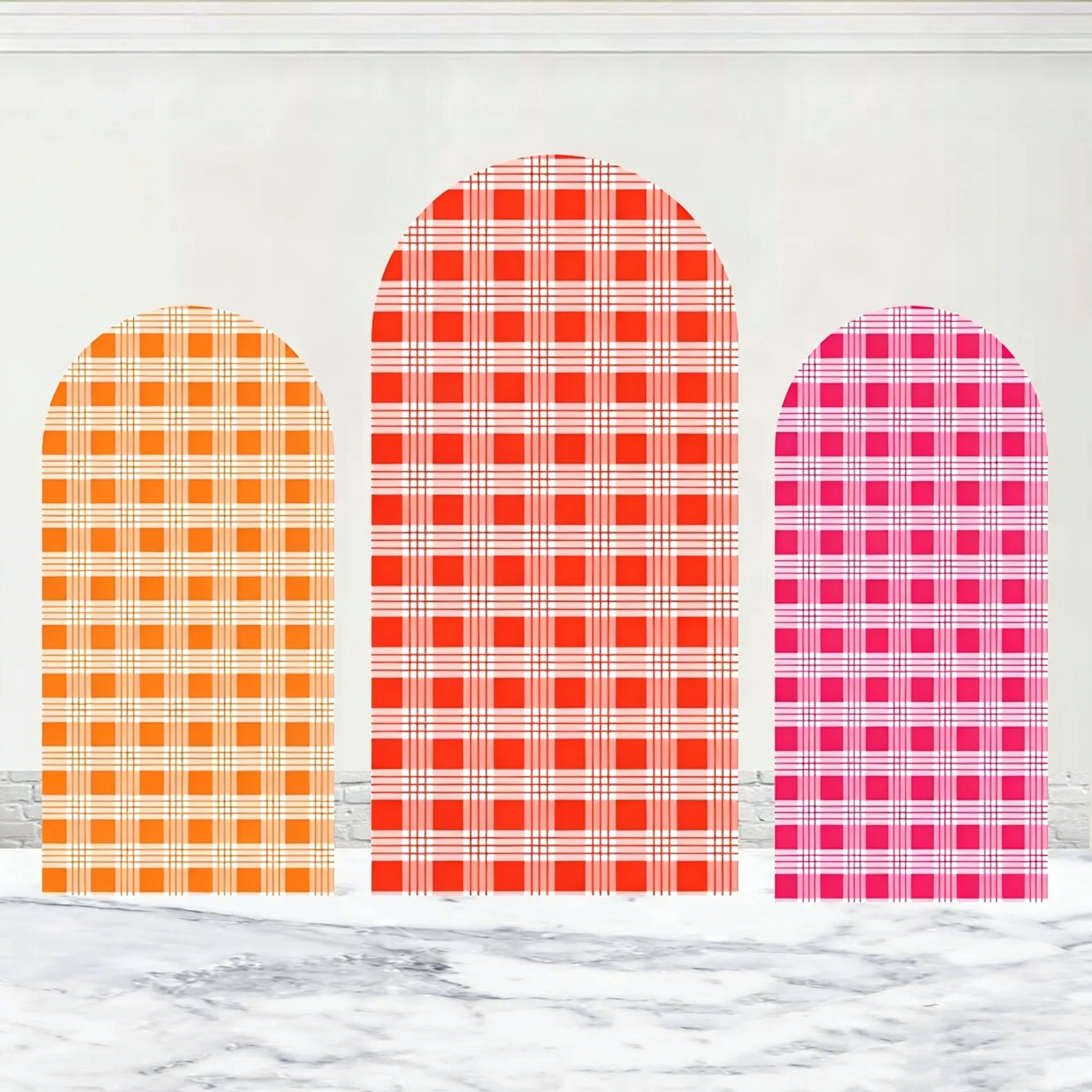 LS 2-Sided Arch Cover Colorful Grid Decoration Backdrop Baby Shower Arch Wall Children Birthday Party Photo Studio Props
LS 2-Sided Arch Cover Colorful Grid Decoration Backdrop Baby Shower Arch Wall Children Birthday Party Photo Studio Props