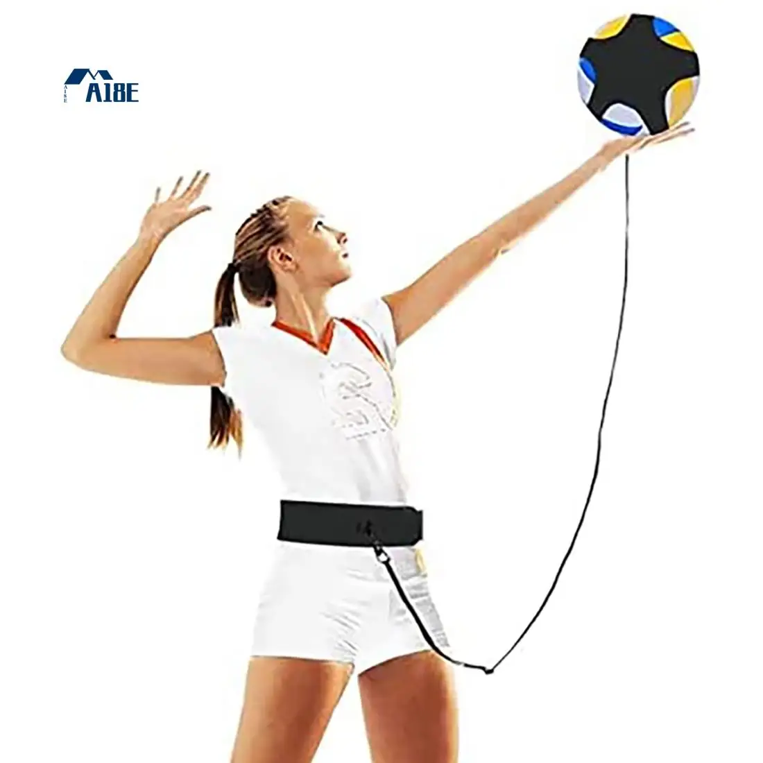 A18E-Volleyball Premium Training Equipment Rebounder Serving Trainer Spike Practice For Indoor Outdoor Resistance Belt Set
A18E-Volleyball Premium Training Equipment Rebounder Serving Trainer Spike Practice For Indoor Outdoor Resistance Belt Set