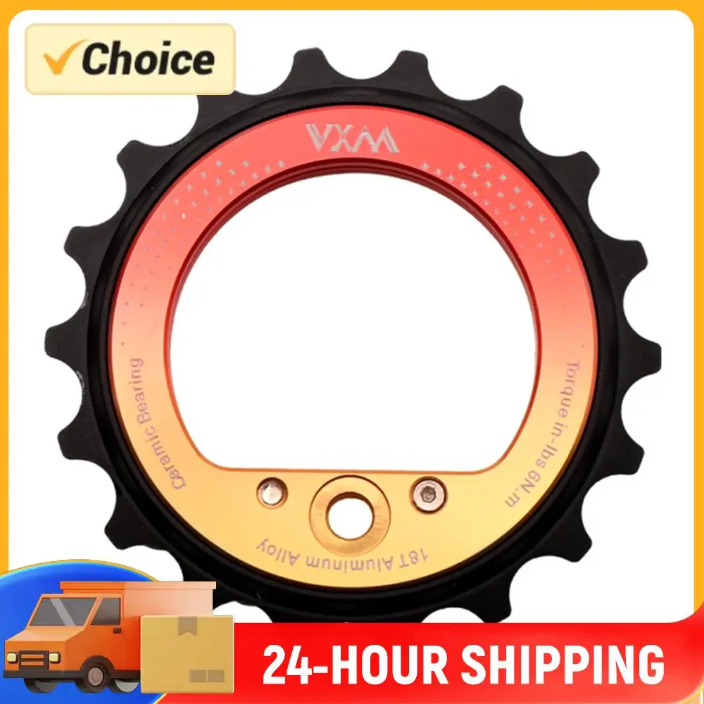 18T Bicycle Jockey Wheel 9/10/11 Speeds Hollow Eccentric Pulley Wheel Bike Guide for Shimano R8000 R7000 MTB Road Bike
18T Bicycle Jockey Wheel 9/10/11 Speeds Hollow Eccentric Pulley Wheel Bike Guide for Shimano R8000 R7000 MTB Road Bike