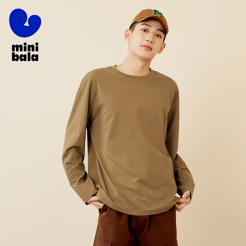 Mini Bala T-Shirt Boys Girls Long Sleeve T-Shirt and a Family of Three 2024 Autumn New Parent-Child Base Layer Shirt
Mini Bala T-Shirt Boys Girls Long Sleeve T-Shirt and a Family of Three 2024 Autumn New Parent-Child Base Layer Shirt
