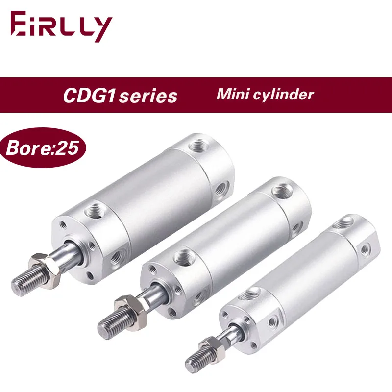Mechanical arm mini cylinder CDG1BN25-25/50/75/100/125/150/175/200/225/250/275/300
Mechanical arm mini cylinder CDG1BN25-25/50/75/100/125/150/175/200/225/250/275/300