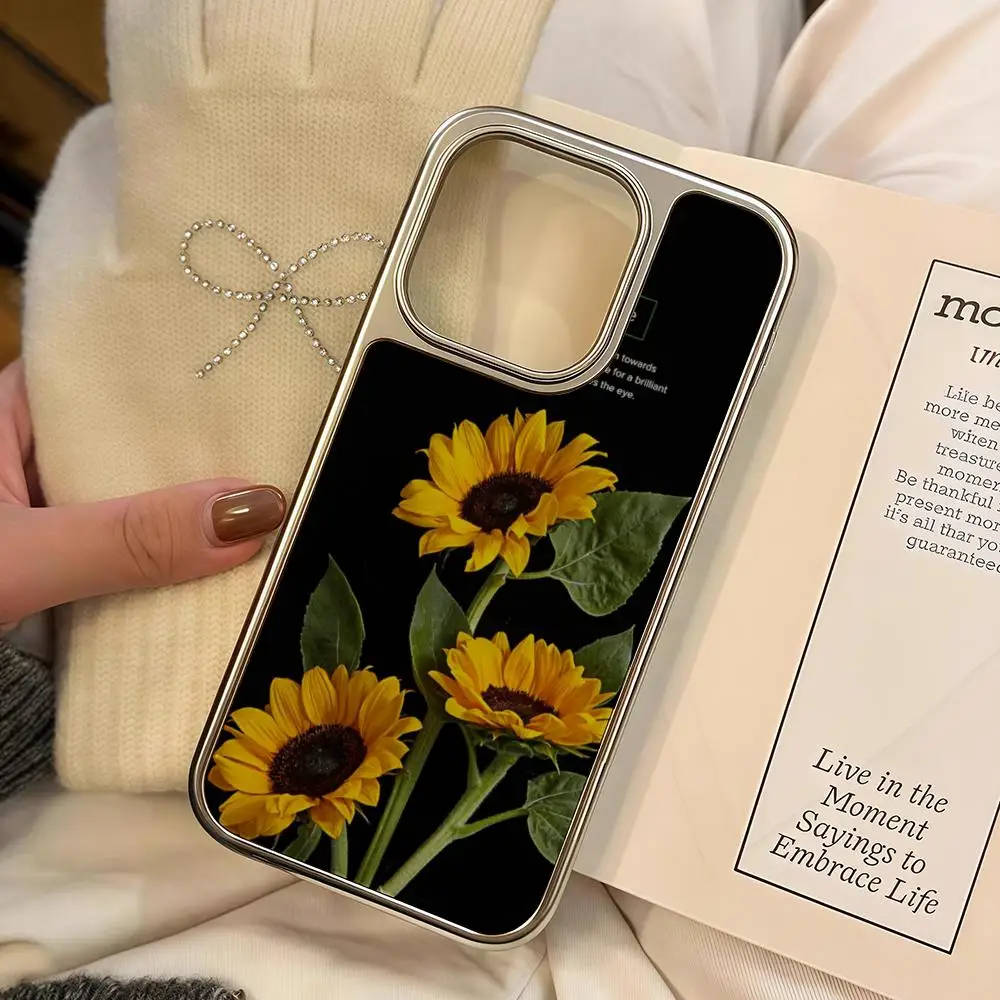 Sunflower Phone Case For iPhone 16 15 14 13 12 11 Pro Max Plus HD Magsafe Metal Frame Carbon Fiber Hard Shell 
Sunflower Phone Case For iPhone 16 15 14 13 12 11 Pro Max Plus HD Magsafe Metal Frame Carbon Fiber Hard Shell