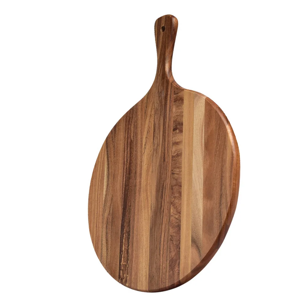 Wood Round Serving Board Sturdy Multi-Functional Food Tray Pizza Steak Charcuterie Bread Snack Wooden Chopping Boards
Wood Round Serving Board Sturdy Multi-Functional Food Tray Pizza Steak Charcuterie Bread Snack Wooden Chopping Boards