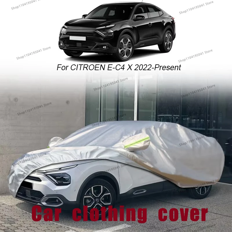 For Citroen E-C4 X Full Car Cover Rain Frost Snow Car protective cover ,UV protection,Car paint protection
For Citroen E-C4 X Full Car Cover Rain Frost Snow Car protective cover ,UV protection,Car paint protection