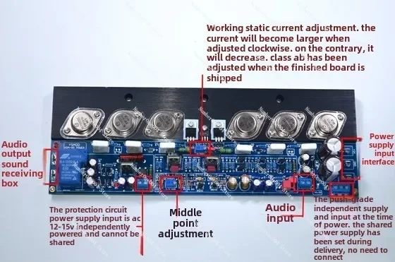 FKSA50 Pure Class A HiFi Fever Grade Gold Sealed Tube Rear Stage Power Amplifier Board FKSA50 Machine Circuit
FKSA50 Pure Class A HiFi Fever Grade Gold Sealed Tube Rear Stage Power Amplifier Board FKSA50 Machine Circuit