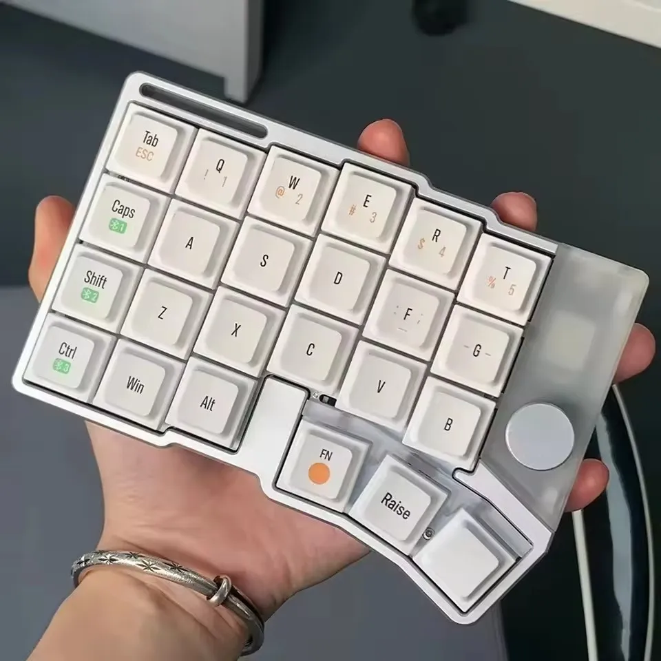 Cornix Split Keyboards Dual Mode Wireless Bluetooth Split Mechanical Keyboard with Knob Cnc Aluminum Case Office Gaming Keyboard
Cornix Split Keyboards Dual Mode Wireless Bluetooth Split Mechanical Keyboard with Knob Cnc Aluminum Case Office Gaming Keyboard