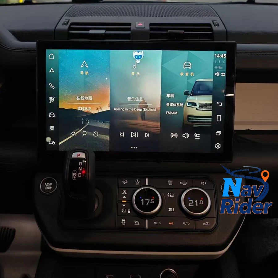 Для Land Rover Defender 2020-2024: GPS-навигация, автомагнитола, Carplay, 4G WiFi, 13.3-дюймовый экран, Android мультимедийный проигрыватель для автомобиля
Для Land Rover Defender 2020-2024: GPS-навигация, автомагнитола, Carplay, 4G WiFi, 13.3-дюймовый экран, Android мультимедийный проигрыватель для автомобиля