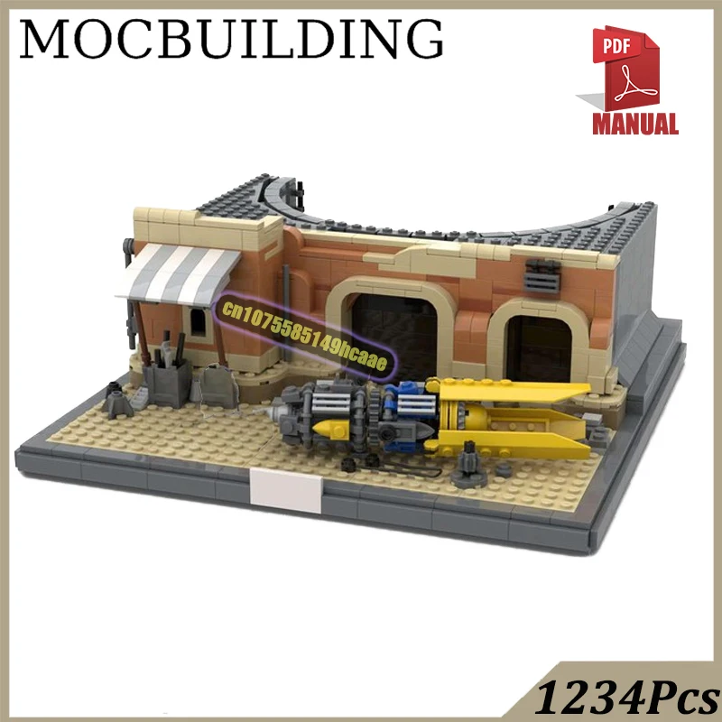 Sci-fi Movie Scene Space Diorama MOC Building Block Bricks Construction Creative Assembly Toys for Kids Birthday Gift
Sci-fi Movie Scene Space Diorama MOC Building Block Bricks Construction Creative Assembly Toys for Kids Birthday Gift