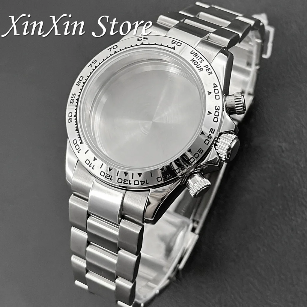 Multy-functional VK63A 40mm Quartz Chronograph Watch Case Sapphire Crystal Watch Accessories Waterproof For VK63 VK64 Movement
Multy-functional VK63A 40mm Quartz Chronograph Watch Case Sapphire Crystal Watch Accessories Waterproof For VK63 VK64 Movement