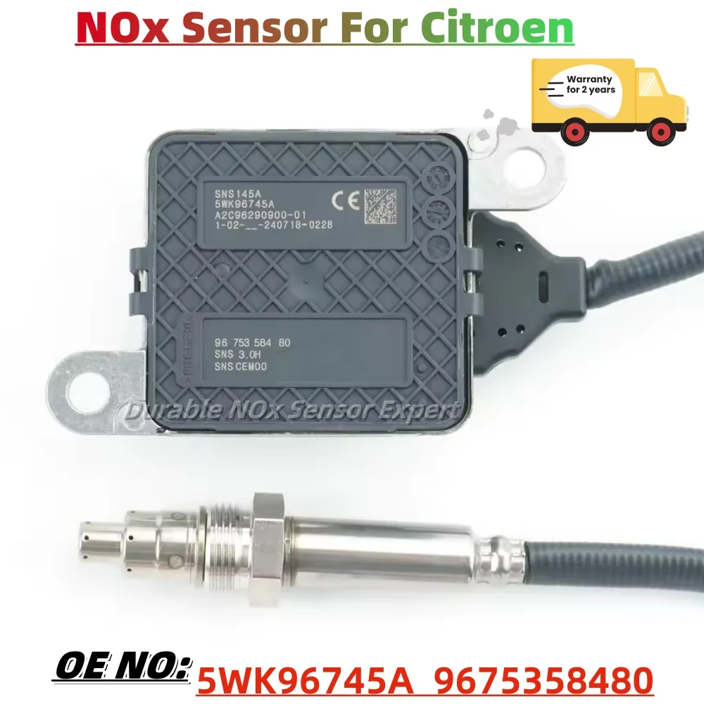 Nitrogen Oxide Sensor Nox Sensor 5WK96745A 9675358480 For PEUGEOT 2008 208 3008 308 5008 BOXER PARTNER 1.6 2.0 227908539R
Nitrogen Oxide Sensor Nox Sensor 5WK96745A 9675358480 For PEUGEOT 2008 208 3008 308 5008 BOXER PARTNER 1.6 2.0 227908539R