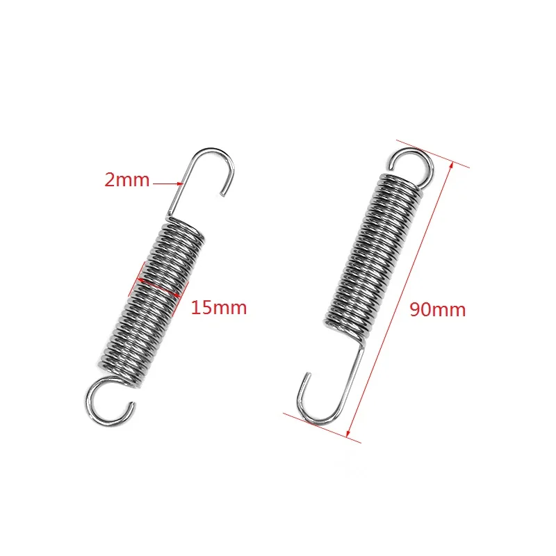 2mm Wire Diameter 90mm Length Tension Spring 2Pcs Heavy Duty Pruning Shears Spare Spring Garden Scissors Replacement Accessories
2mm Wire Diameter 90mm Length Tension Spring 2Pcs Heavy Duty Pruning Shears Spare Spring Garden Scissors Replacement Accessories