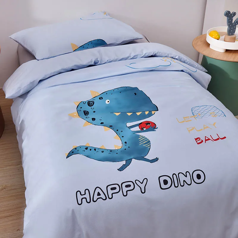 Cartoon Dinosaur Kids Size Duvet Cover Pillowcase Bedding Set Premium Soft Happy Dino Teen Best Gift For Child
Cartoon Dinosaur Kids Size Duvet Cover Pillowcase Bedding Set Premium Soft Happy Dino Teen Best Gift For Child