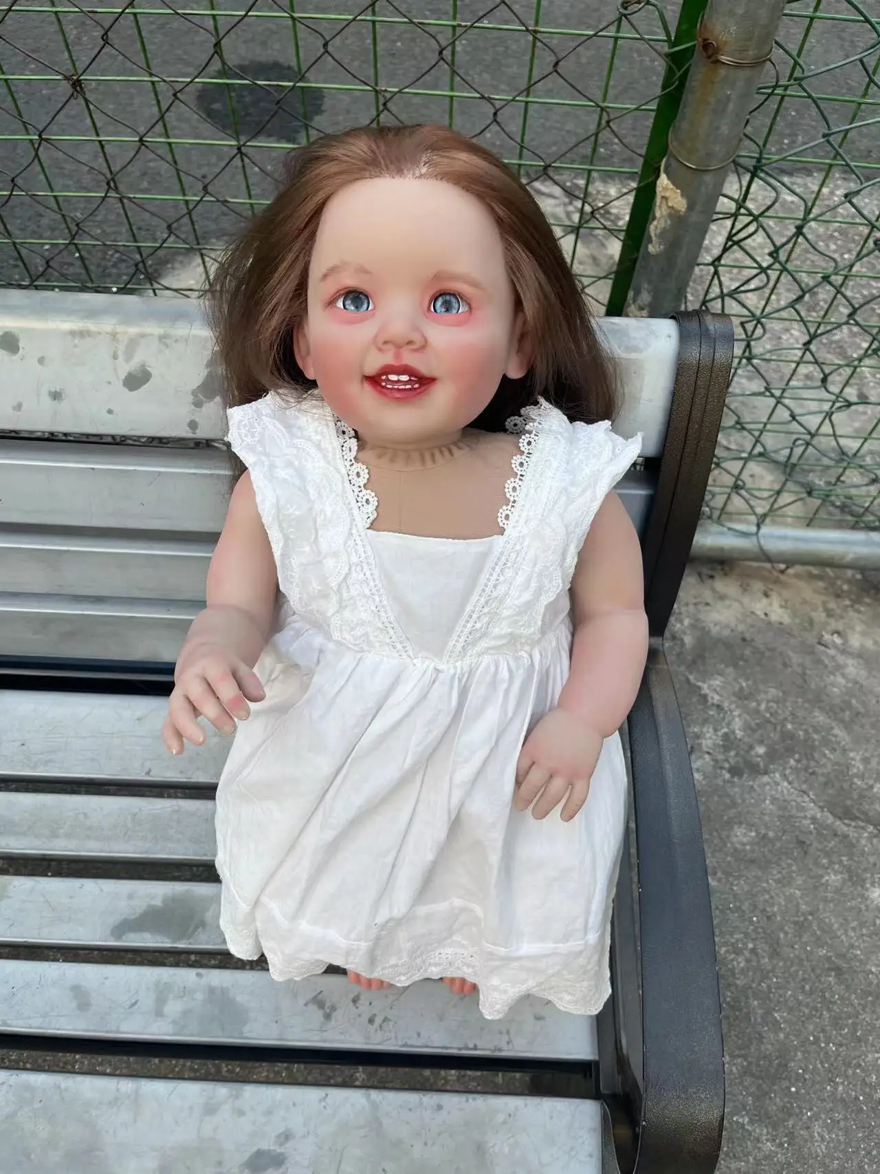 FBBD Customized Limited Supply 28inch Reborn Baby Cammi With Hand-Rooted Hair Already Finished Doll Christmas GIft
FBBD Customized Limited Supply 28inch Reborn Baby Cammi With Hand-Rooted Hair Already Finished Doll Christmas GIft