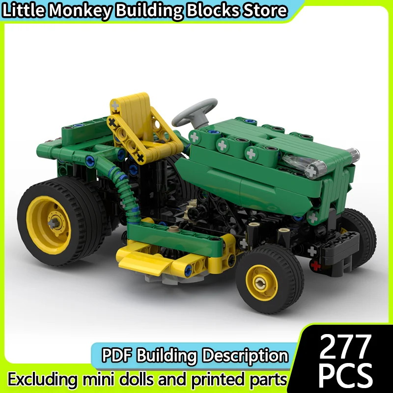 City Car Model MOC Building Bricks Vintage Lawn Mower Tractor Modular Technology Gifts Holiday Assemble Children Toys Suit
City Car Model MOC Building Bricks Vintage Lawn Mower Tractor Modular Technology Gifts Holiday Assemble Children Toys Suit