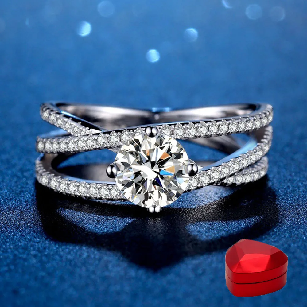 Trend Bling Moissanite Wrap Ring for Women Bridal Wedding Luxury Ladies Rings Souvenir Party Jewelry Accessories Gift for Her
Trend Bling Moissanite Wrap Ring for Women Bridal Wedding Luxury Ladies Rings Souvenir Party Jewelry Accessories Gift for Her