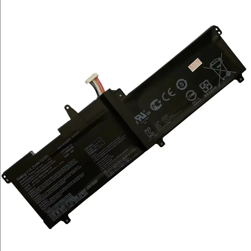 Laptop Battery C41N1541 C41PP91 0B200-02070000 0B200-02070200 For ROG GL702 GL702V GL702VM GL702VS GL702VT GL702VM1A 15.2V/76Wh
Laptop Battery C41N1541 C41PP91 0B200-02070000 0B200-02070200 For ROG GL702 GL702V GL702VM GL702VS GL702VT GL702VM1A 15.2V/76Wh