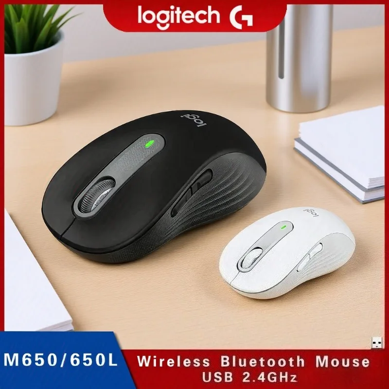 Logitech M650/M650L Wireless Bluetooth Mouse-Quiet Click Bluetooth Connection for PC/Laptop/Mac Plug and Play Ergonomic Design
Logitech M650/M650L Wireless Bluetooth Mouse-Quiet Click Bluetooth Connection for PC/Laptop/Mac Plug and Play Ergonomic Design
