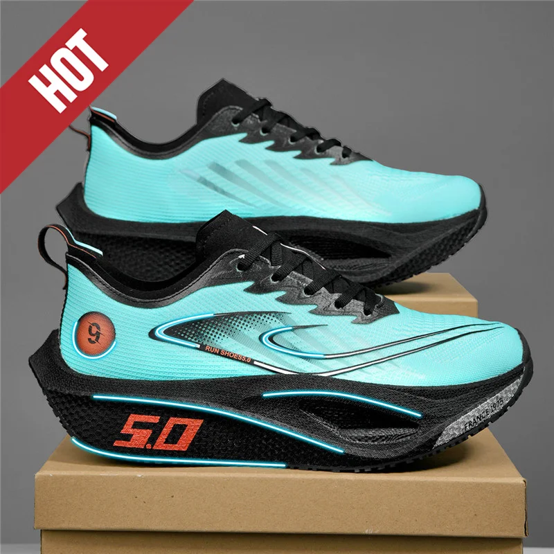 Men's Sports Shoes Cushioning Non-Slip Flat Wear Resistant Sneakers Breathable Platform Soft Running Shoes for Man Off Marathon 
Men's Sports Shoes Cushioning Non-Slip Flat Wear Resistant Sneakers Breathable Platform Soft Running Shoes for Man Off Marathon