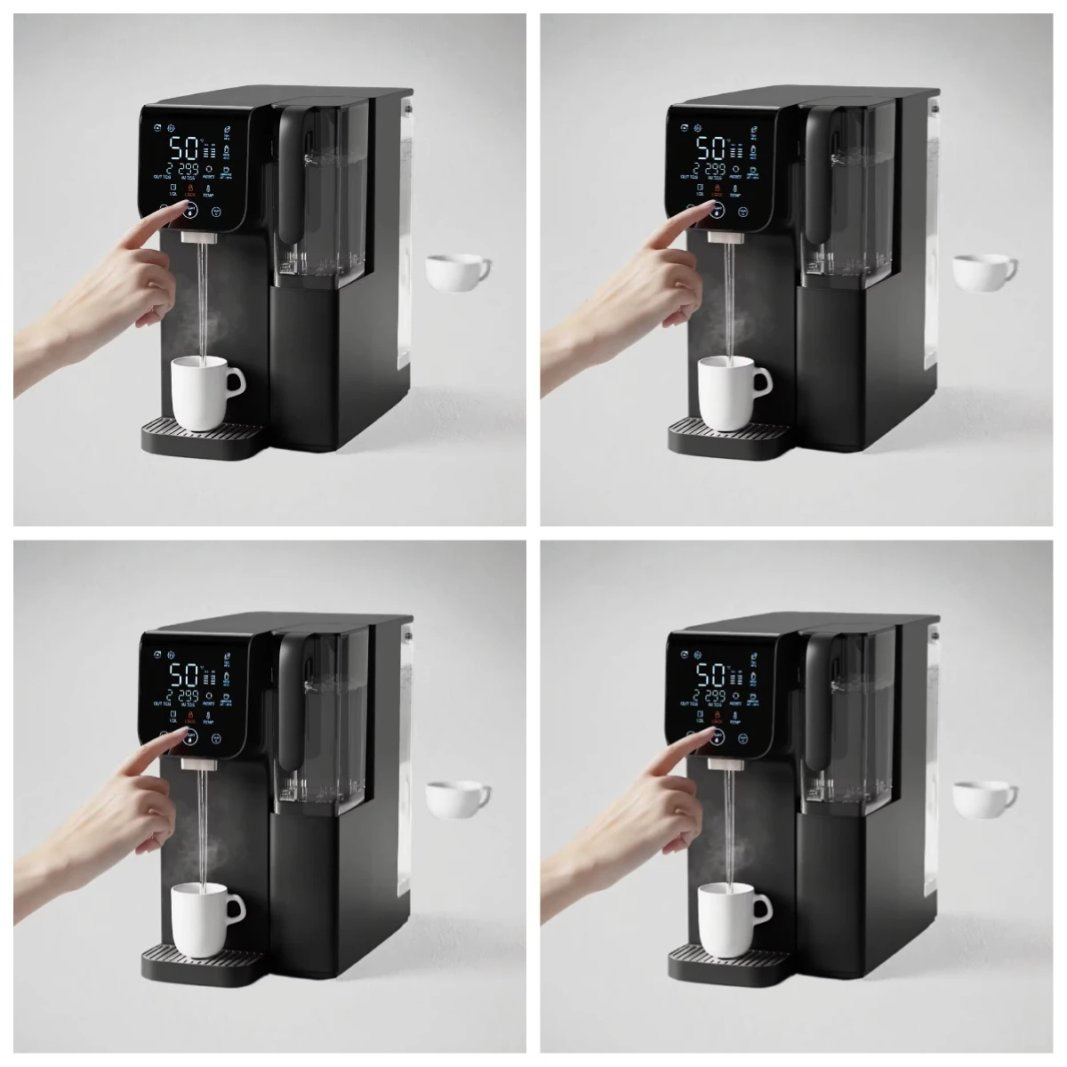 Display Countertop Reverse Osmosis System 8-level Filtration Portable Pure Water Instant Heating Household Kitchen Office
Display Countertop Reverse Osmosis System 8-level Filtration Portable Pure Water Instant Heating Household Kitchen Office