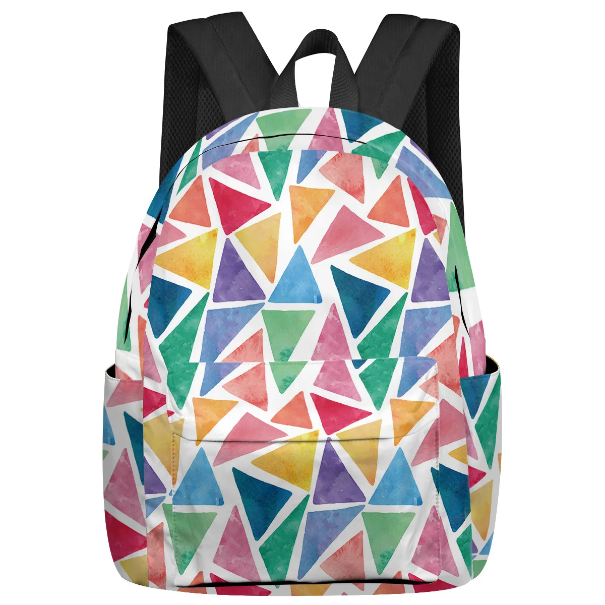 Triangle Colorful Large Capacity Bookbag Travel Backpacks Schoolbag For Teenager Women Laptop Bags Rucksack
Triangle Colorful Large Capacity Bookbag Travel Backpacks Schoolbag For Teenager Women Laptop Bags Rucksack