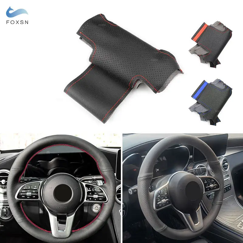 For Mercedes Benz A C E S G Class W177 W205 W213 W222 W463 2018 2019 Car Steering Wheel Perforated Leather Cover Accessories
For Mercedes Benz A C E S G Class W177 W205 W213 W222 W463 2018 2019 Car Steering Wheel Perforated Leather Cover Accessories