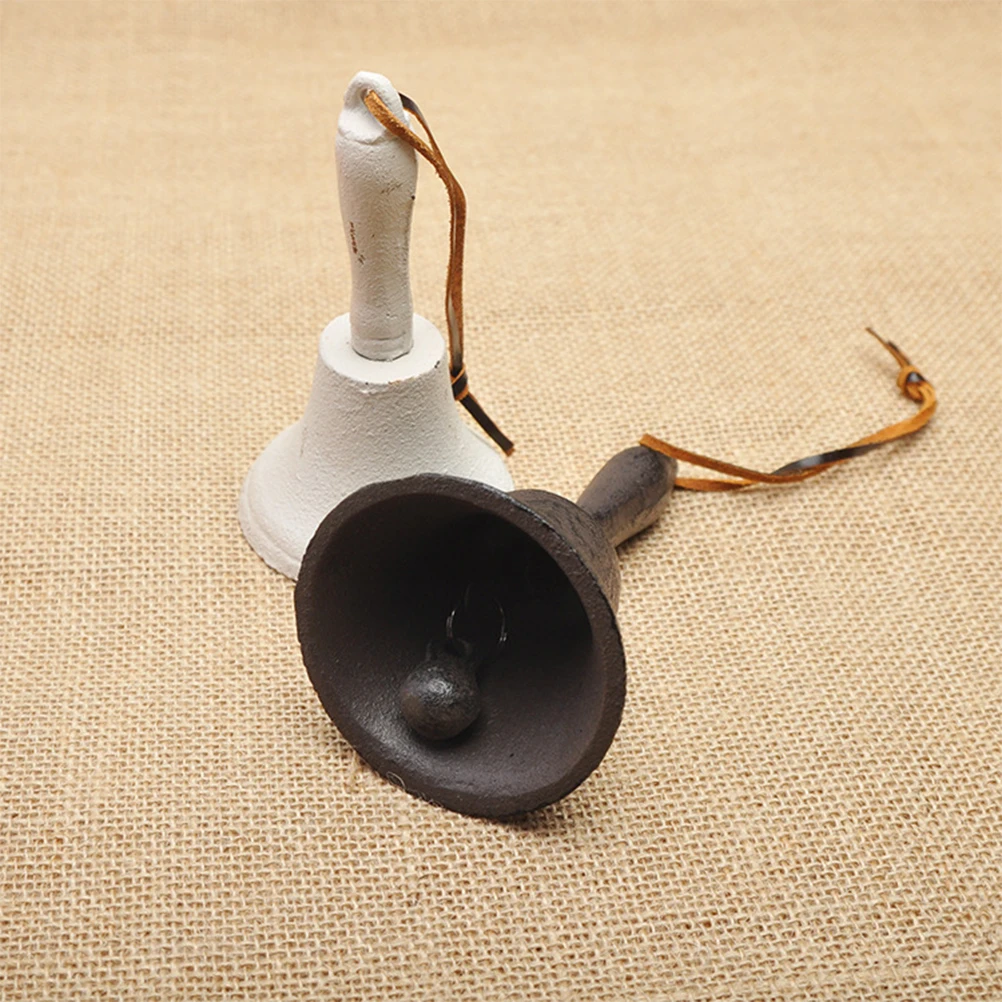 Hand Bell Retro Iron Bell Vintage Archaize Design Rusted Color For Pet Alarm Student Signal Gift
Hand Bell Retro Iron Bell Vintage Archaize Design Rusted Color For Pet Alarm Student Signal Gift
