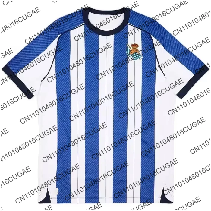 25-26 Sociedad Style Football Jerseys 3Ds Printed Short Sleeved T-shirt Home NO.10 Kit Sports Top Same for Adults and Children
25-26 Sociedad Style Football Jerseys 3Ds Printed Short Sleeved T-shirt Home NO.10 Kit Sports Top Same for Adults and Children