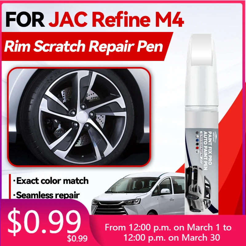 Автомобильные аксессуары для JAC Refine M4 1990-2026: Карандаш для ремонта краски, средство для удаления царапин, DIY, черный, белый
Автомобильные аксессуары для JAC Refine M4 1990-2026: Карандаш для ремонта краски, средство для удаления царапин, DIY, черный, белый